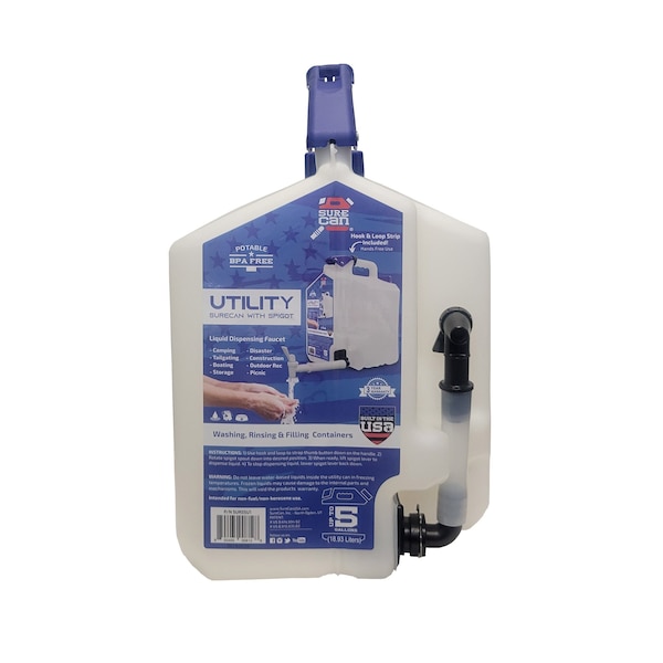 5 Utility Can With Spigot